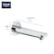 Grohe Lineare Tub Spout Wall Mount, Black 133812431 - alternate 2